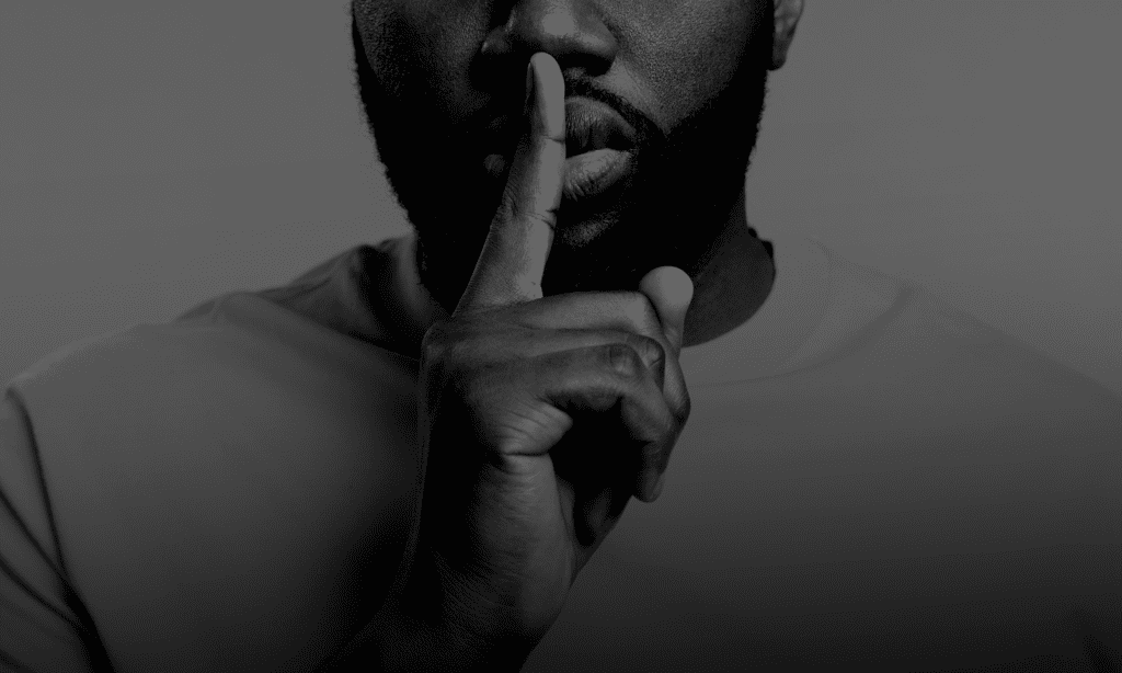 close-up-silence-sign